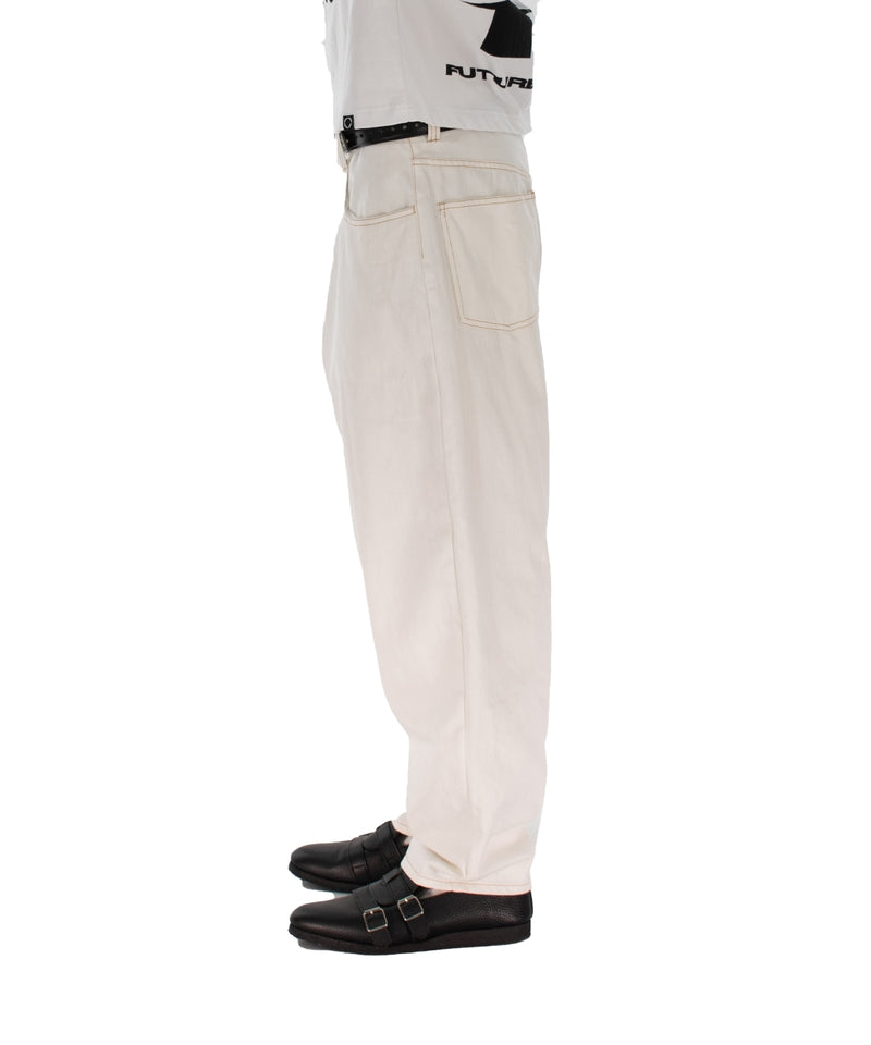 6 POCKET JEANS WHITE