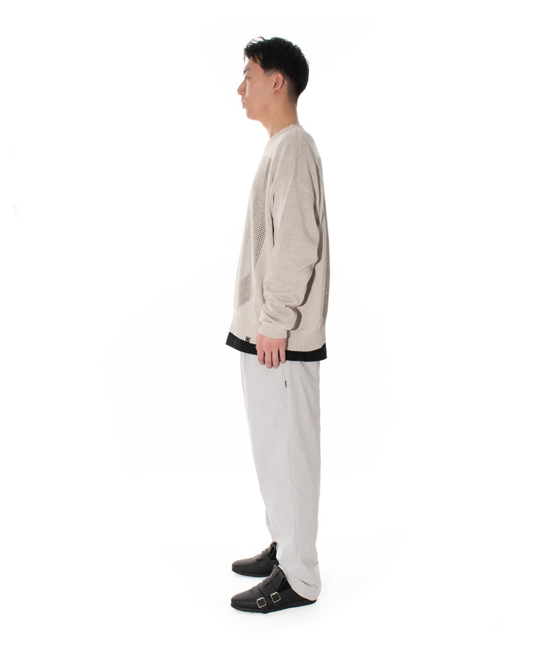 WINDOW WEB SWEATER IVORY
