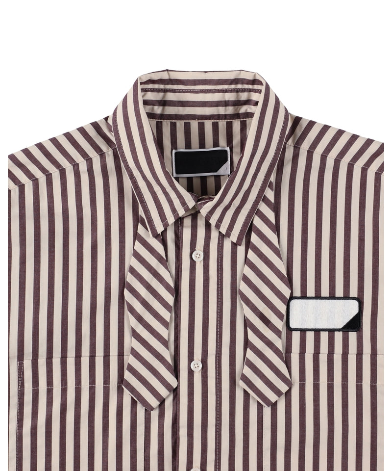BOWTIE WORKSHIRT BROWN
