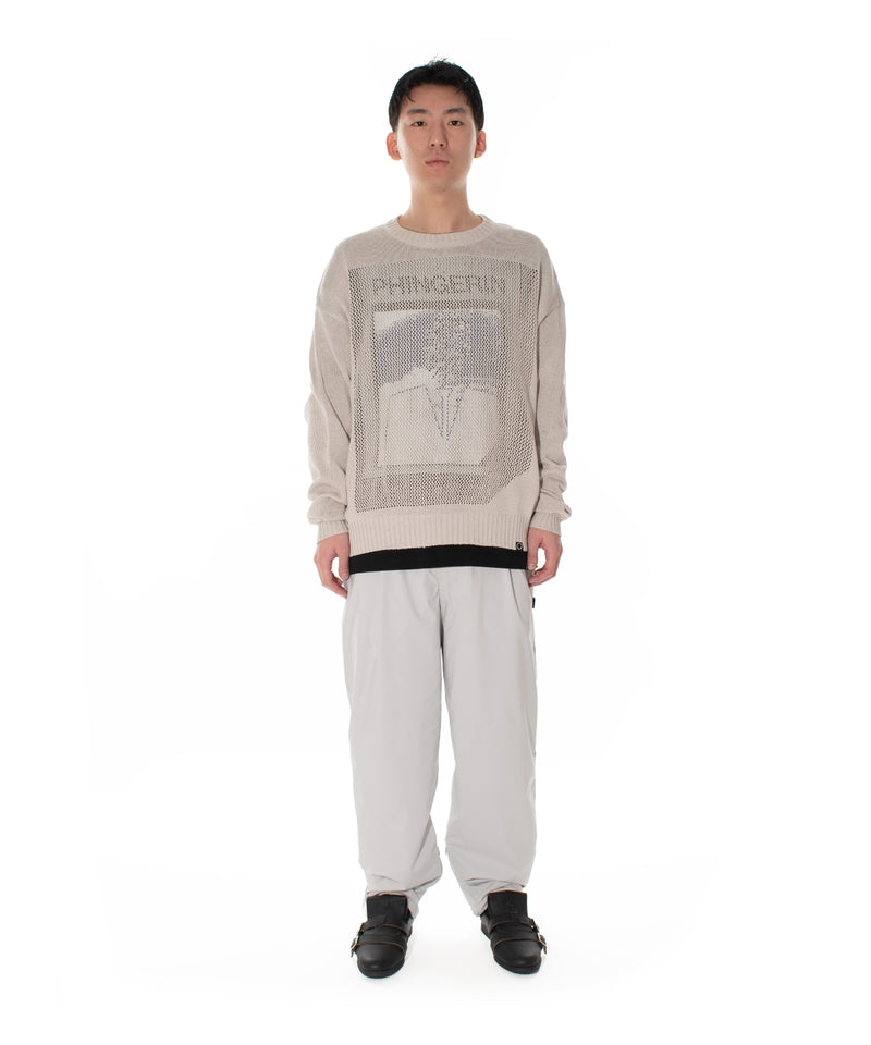 WINDOW WEB SWEATER IVORY