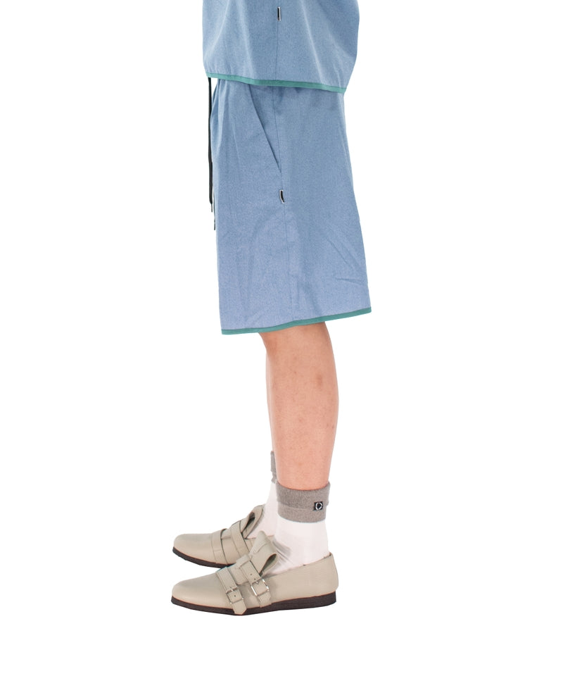 PIPE TOP SHORTS BLUE