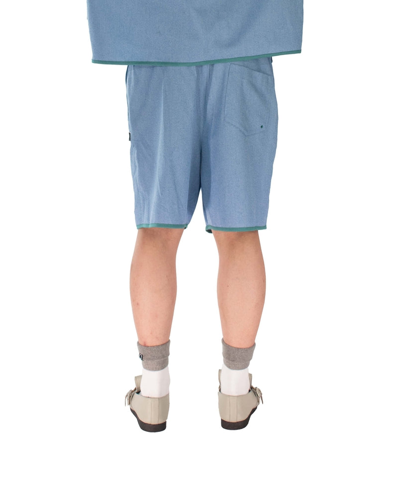 PIPE TOP SHORTS BLUE