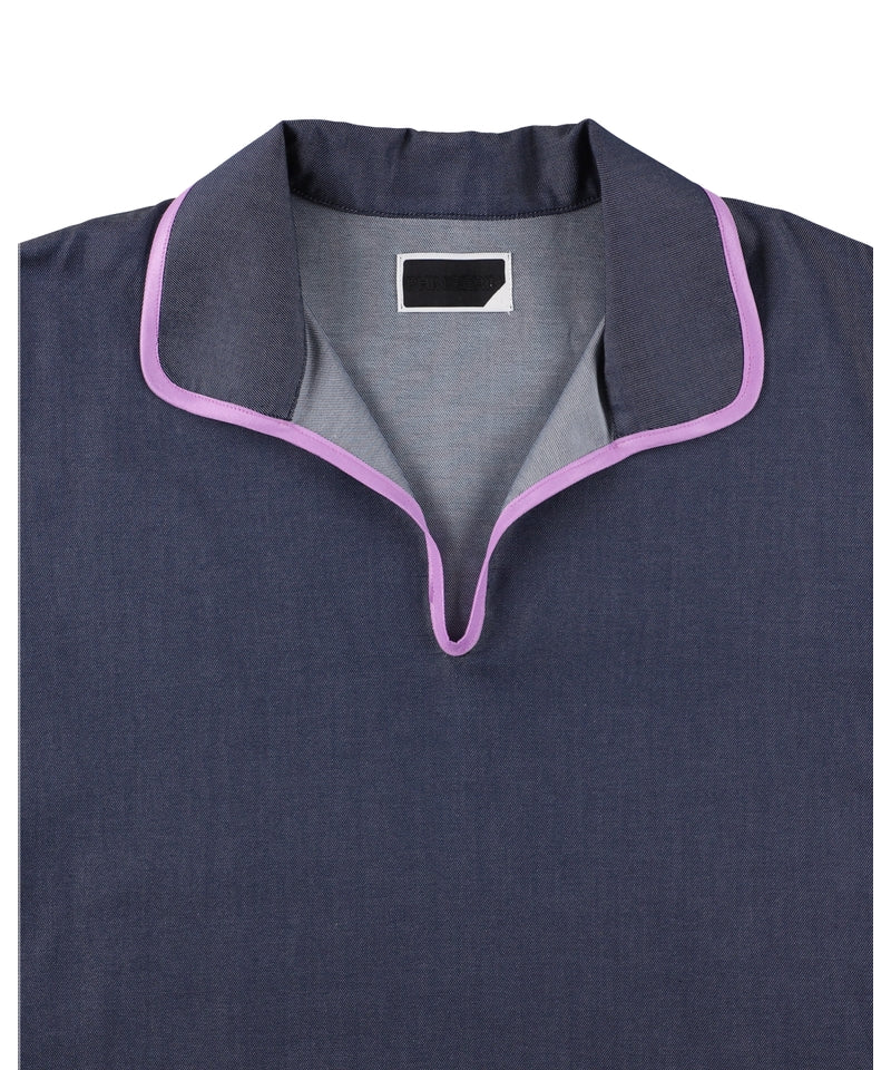 PIPE TOP SKIPPER S/S NAVY