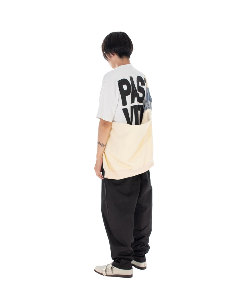 PNGN SLEEVED HOODIE OFF WHITE