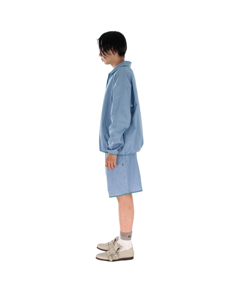 PIPE TOP SKIPPER L/S BLUE