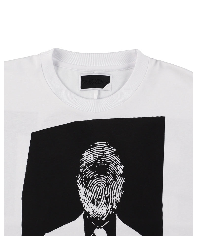 AGENT MONO SEAM S/S TEE WHITE
