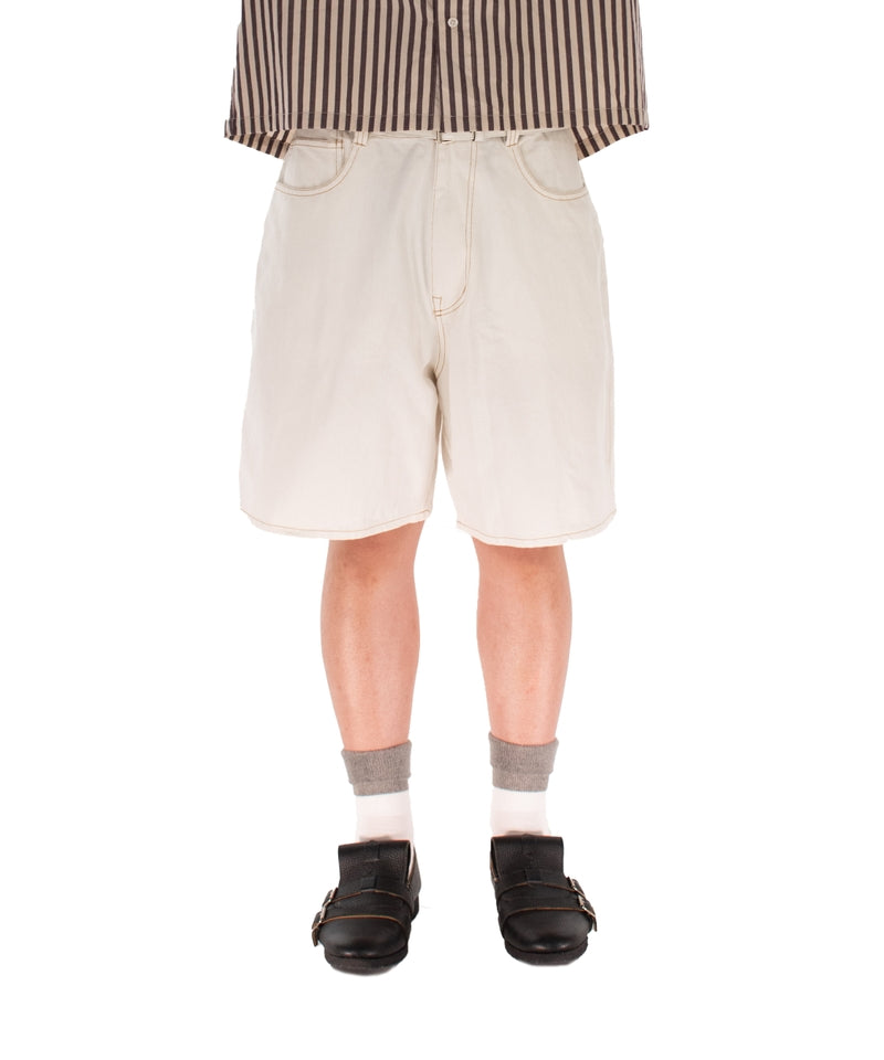 6PK DENIM SHORTS WHITE