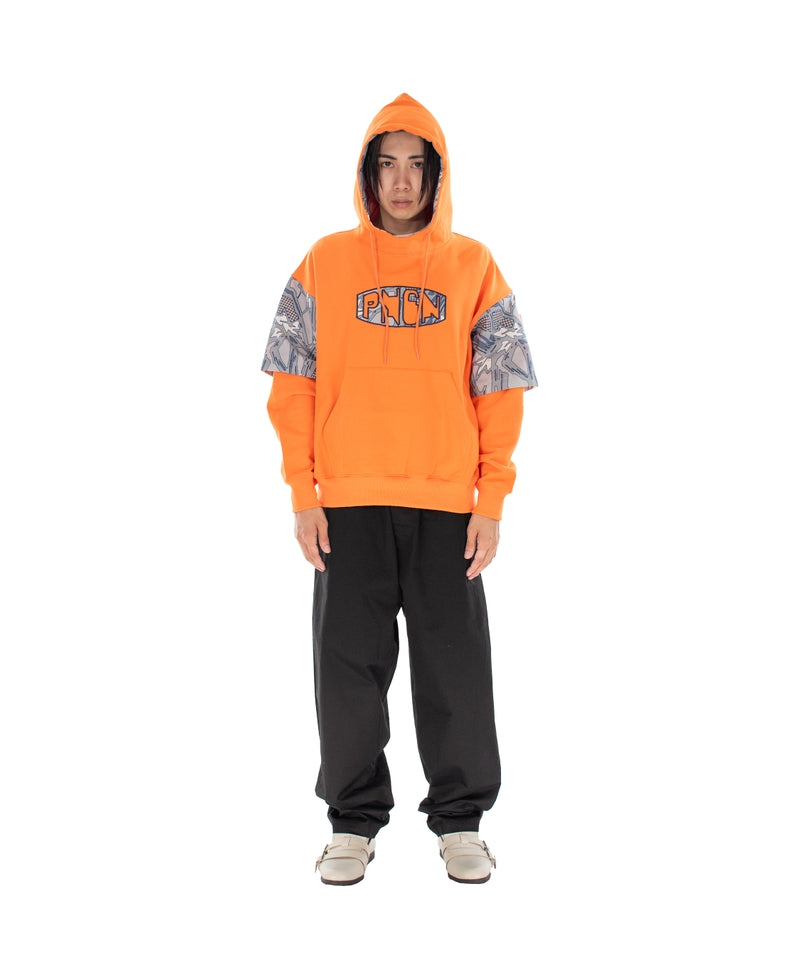 PNGN SLEEVED HOODIE ORANGE