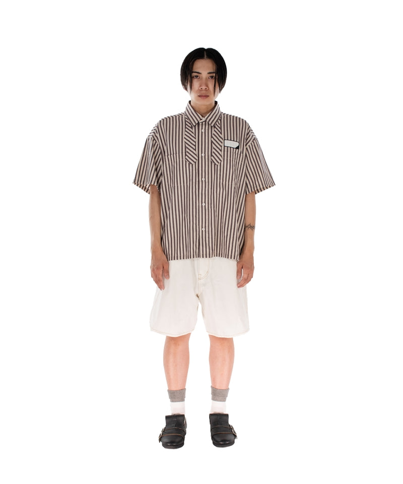 BOWTIE WORKSHIRT BROWN
