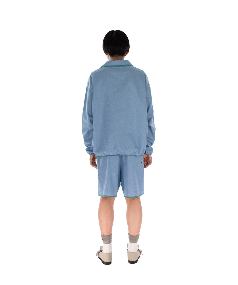 PIPE TOP SKIPPER L/S BLUE