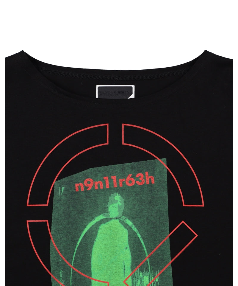 CODE BOAT-NECK L/S TEE BLACK