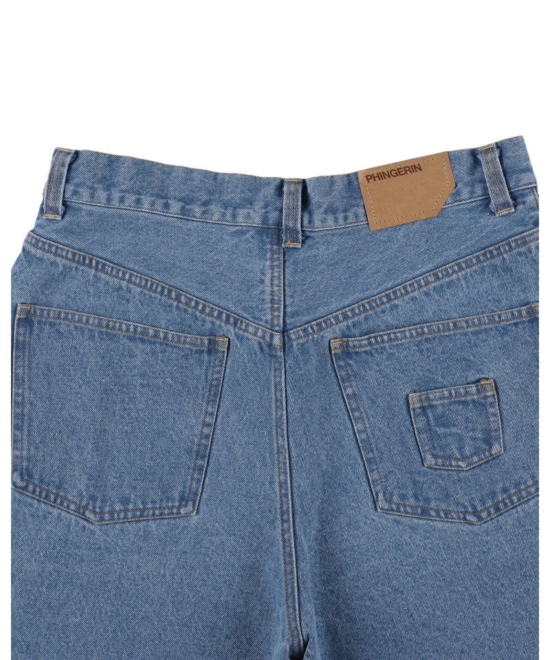 6PK DENIM SHORTS SAX