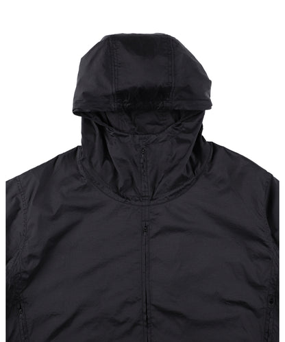 FULL PACK NYLON RIPSTOP ANORAK MOSS BLACK