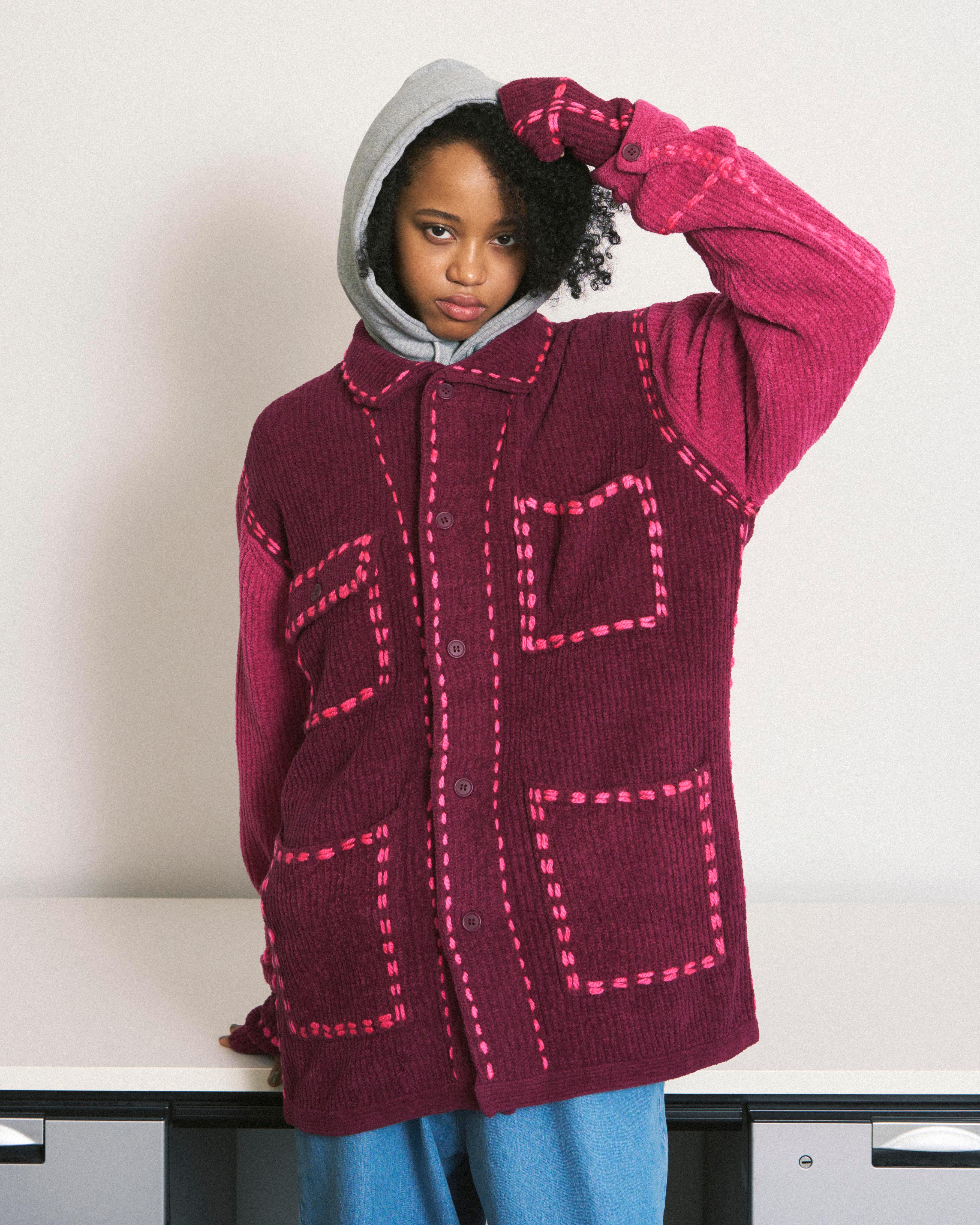 PG1 ARM WARMER BURGUNDY – PHINGERIN
