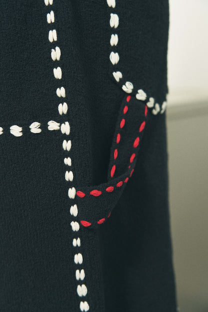 SUMMER PG1 DOUBLE KNEE SHORTS BLACK