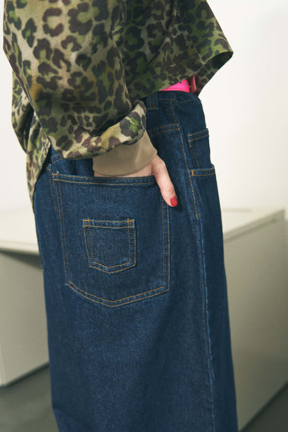 6 POCKET JEANS SAX