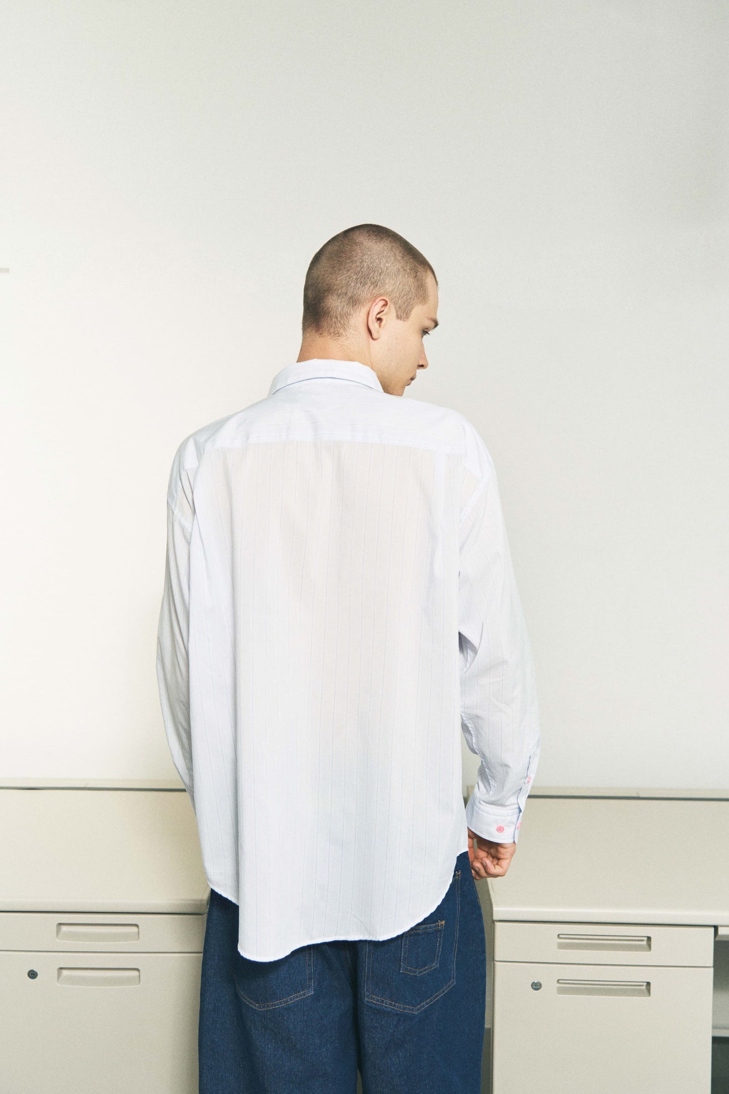 FLOATING HEART SHIRT BLUE