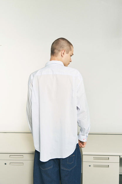 FLOATING HEART SHIRT BLUE