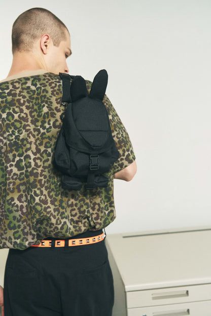 RABBIT POUCH BLACK