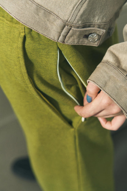CONVERTIBLE SWEATPANTS LIME GREEN
