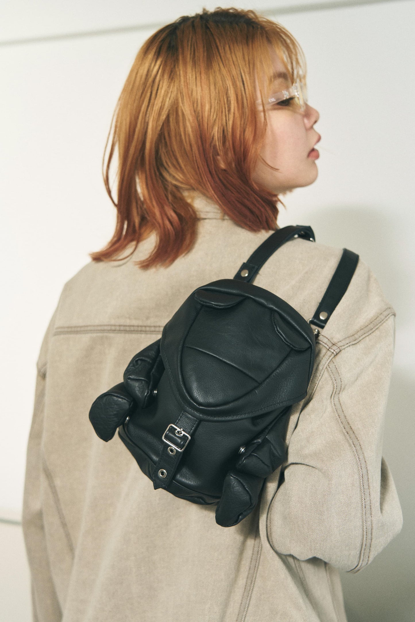 CUMALICE POUCH LEATHER