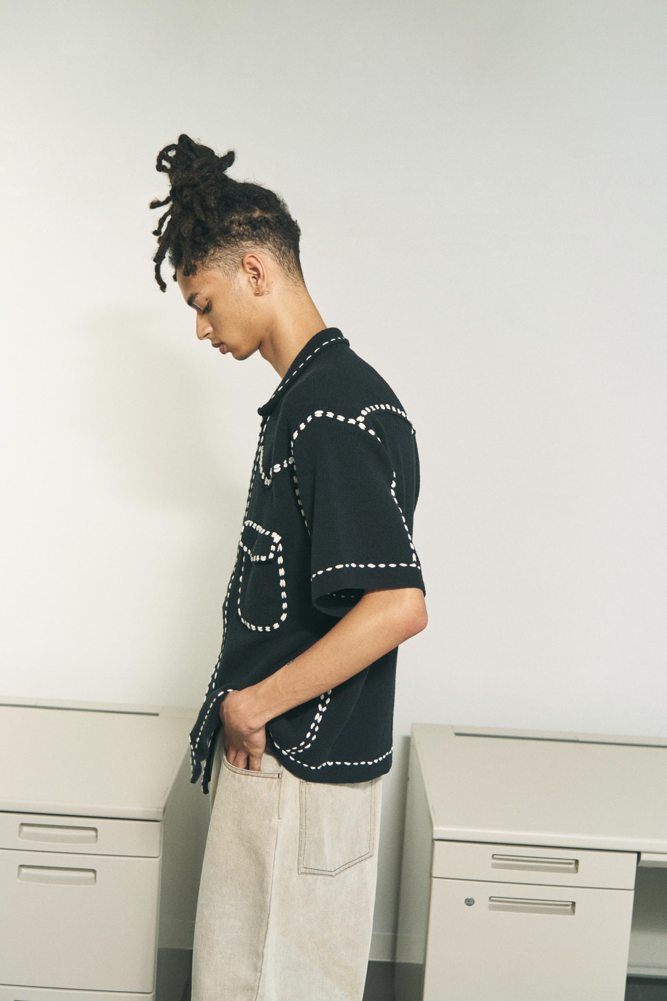 SUMMER PG1 WESTERN SHIRT BLACK – PHINGERIN