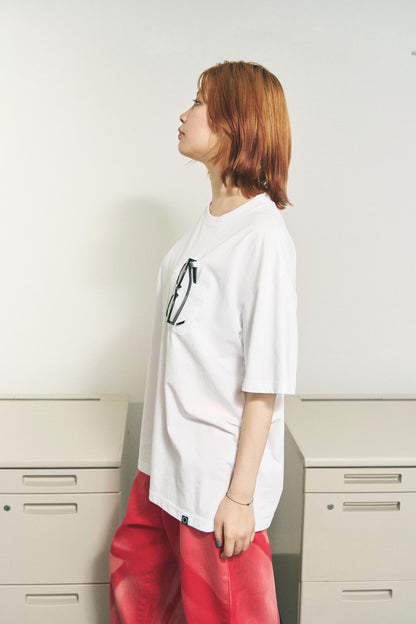 OPTICAL LOOP T-SHIRT WHITE