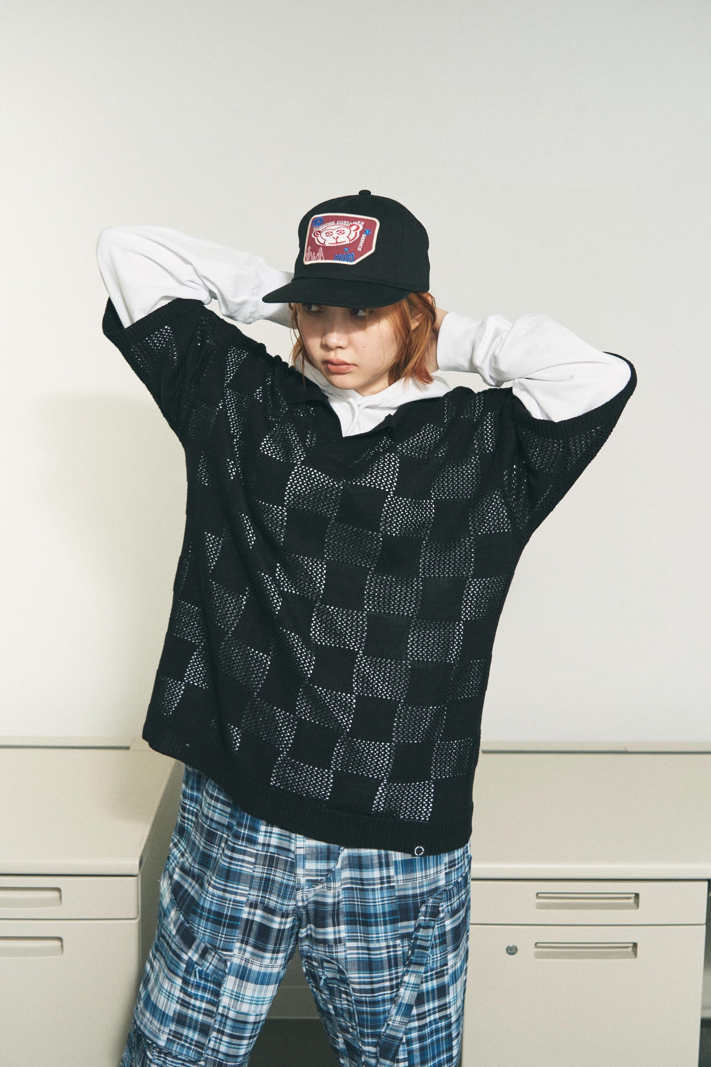 TEE LAYER HOODIE BLACK