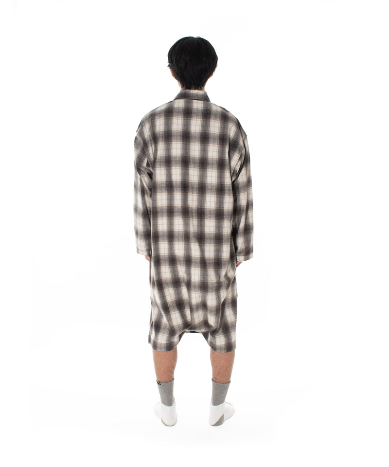 SLEEPER HOMBRE PLAID BEIGE