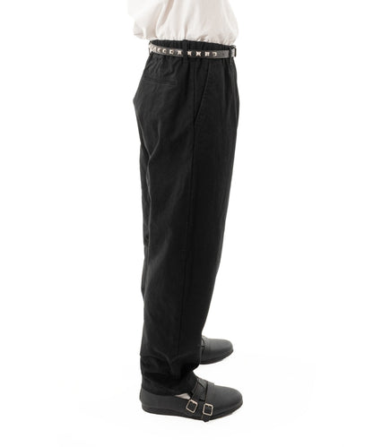 SHORE CHINO TROUSERS BLACK