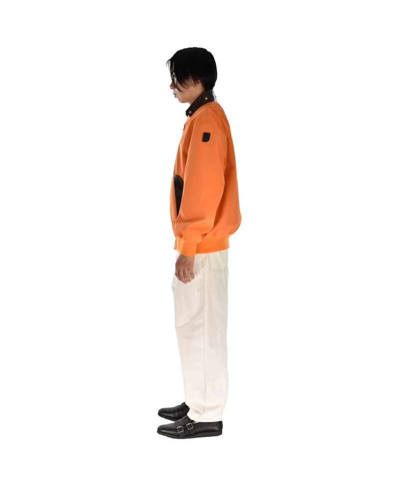 DETACHABLE HOOD JACKET ORANGE