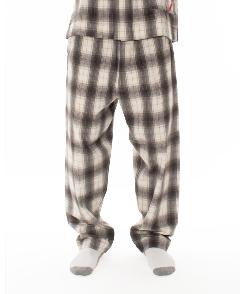 NIGHT PANTS HOMBRE PLAID BEIGE