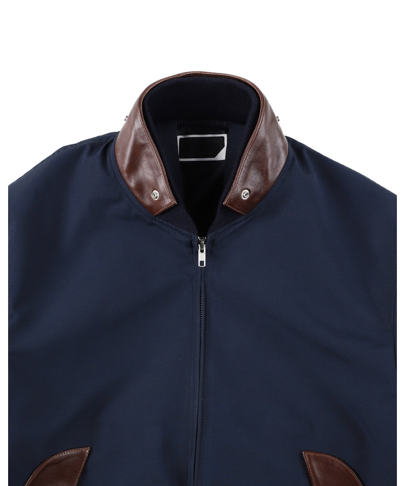 DETACHABLE HOOD JACKET NAVY