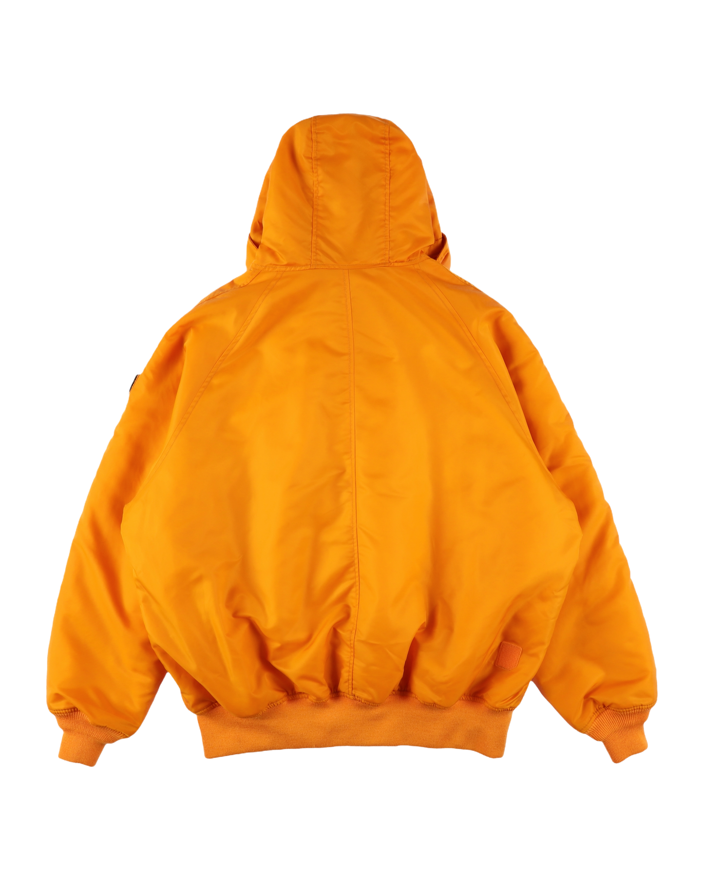 ELEVATION HOODED BOMBER JACKET ORANGE