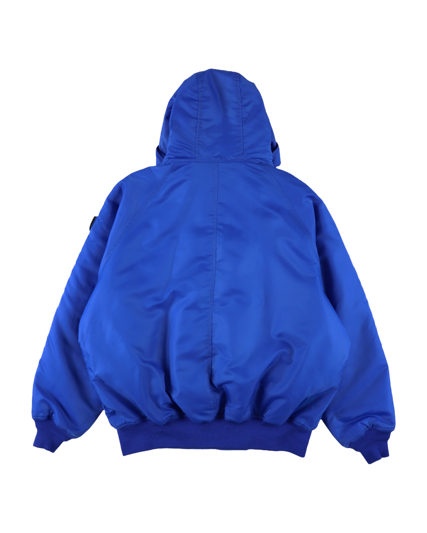 ELEVATION HOODED BOMBER JACKET BLUE