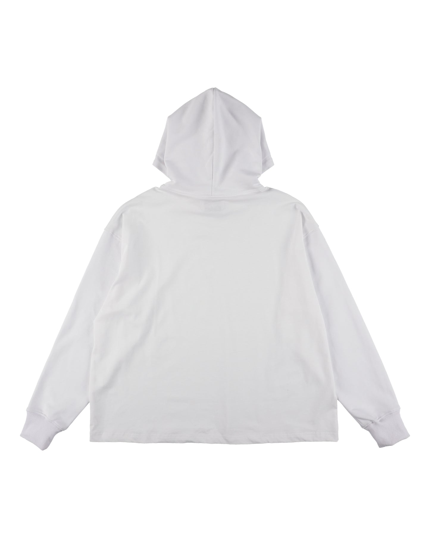 TEE LAYERS HOODIE WHITE