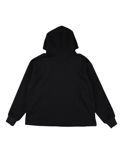 TEE LAYERS HOODIE BLACK