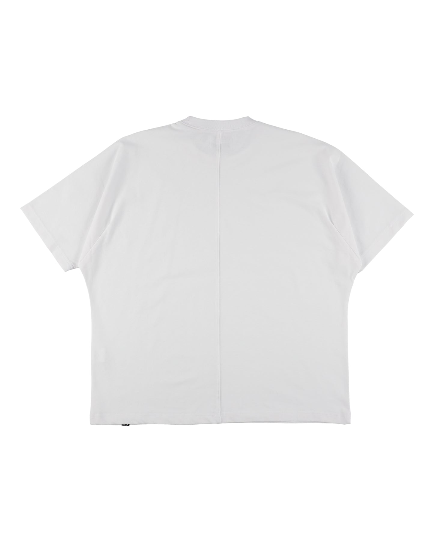 MONO SEAM S/S TEE WHITE