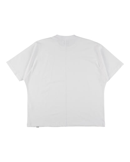 MONO SEAM S/S TEE WHITE