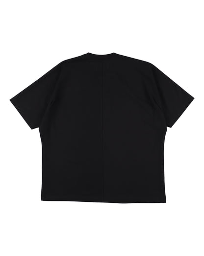 MONO SEAM S/S TEE BLACK