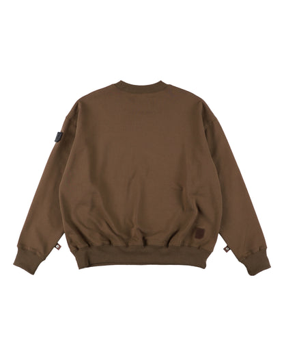 ORI SWEATSHIRT BROWN