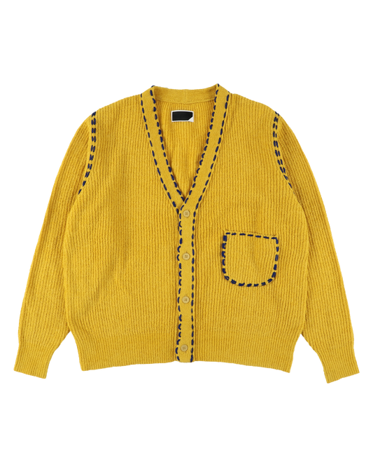 PG1 CARDIGAN MUSTARD