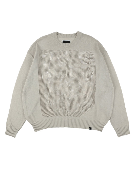 WINDOW WEB SWEATER IVORY