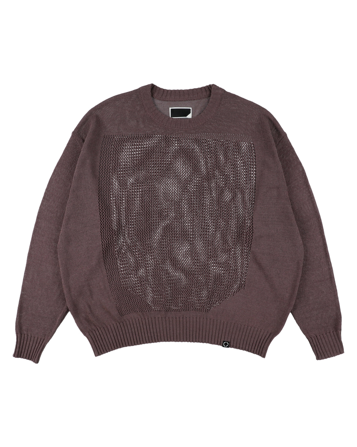 WINDOW WEB SWEATER PURPLE BROWN – PHINGERIN