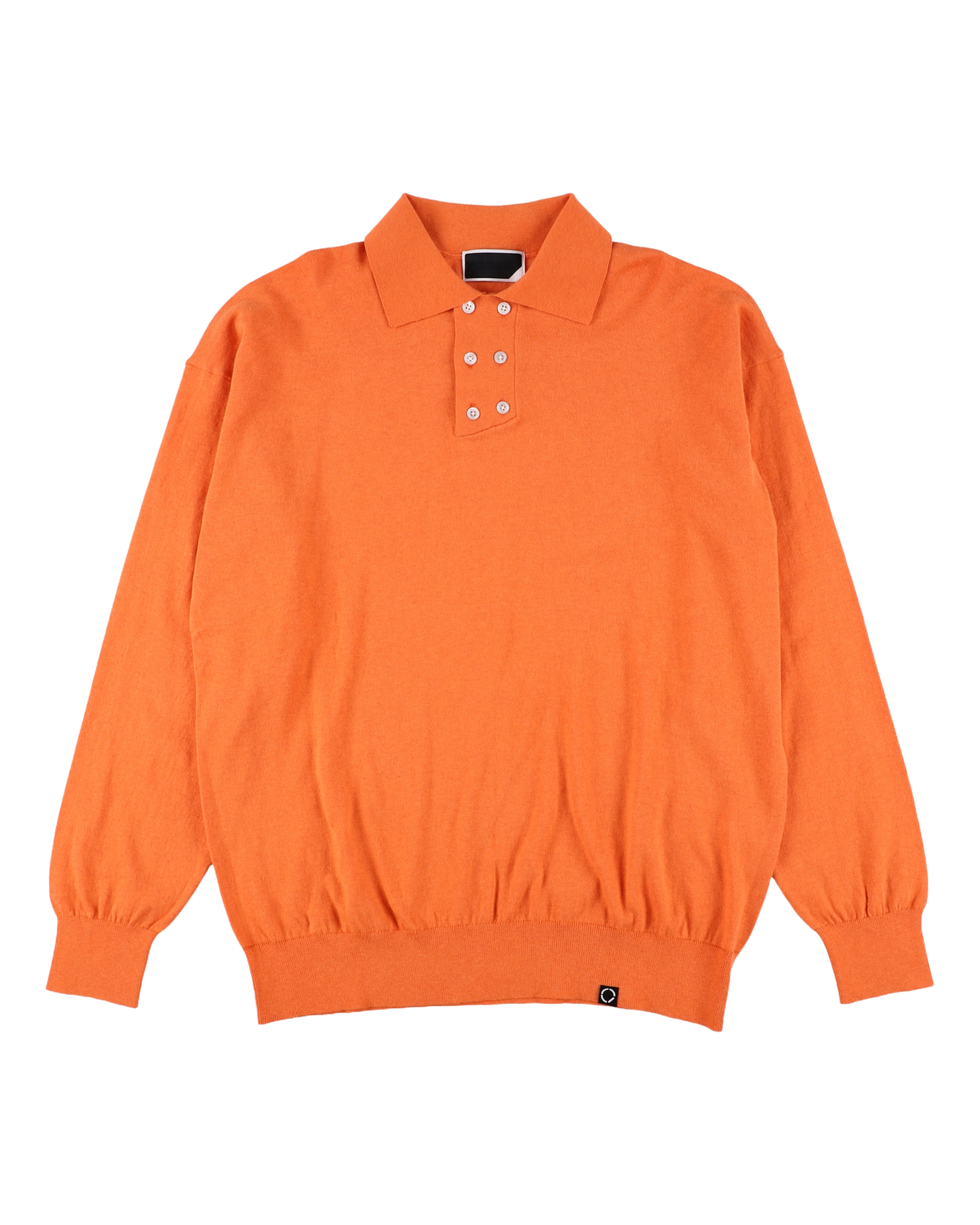 DOUBLE KNIT POLO ORANGE