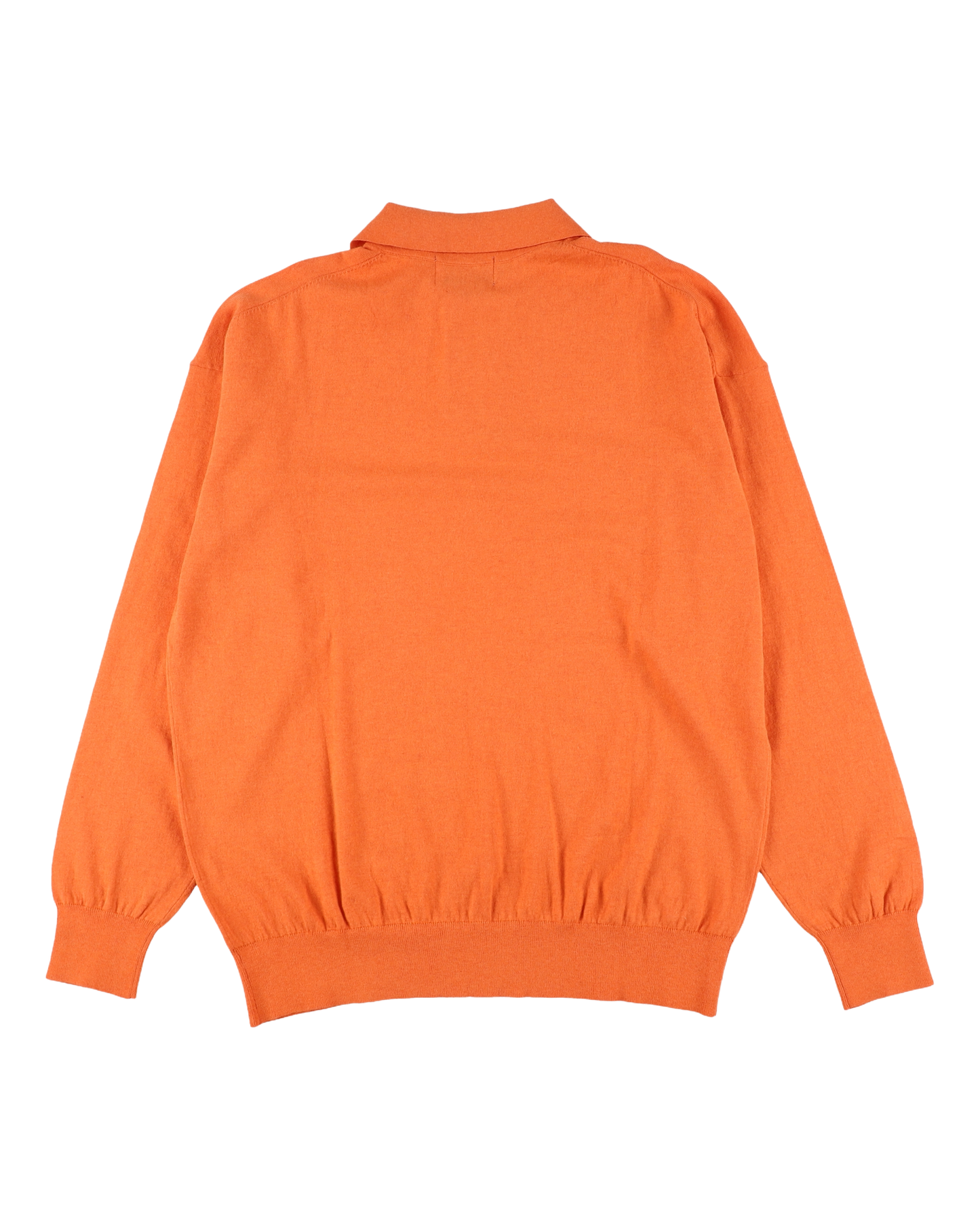 DOUBLE KNIT POLO ORANGE