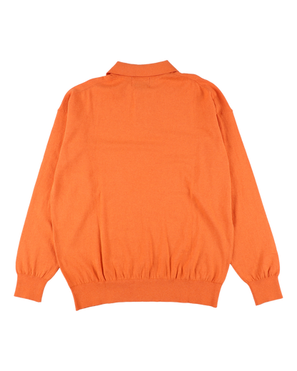 DOUBLE KNIT POLO ORANGE