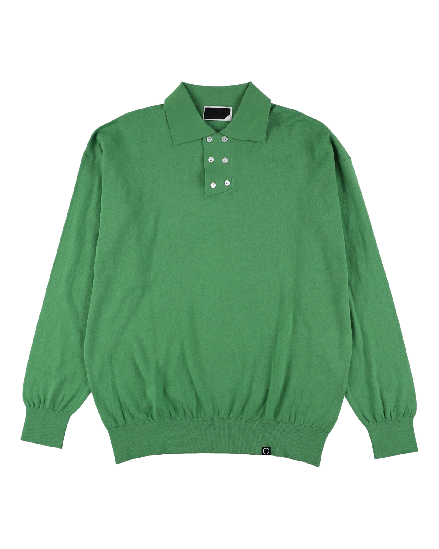 DOUBLE KNIT POLO GREEN