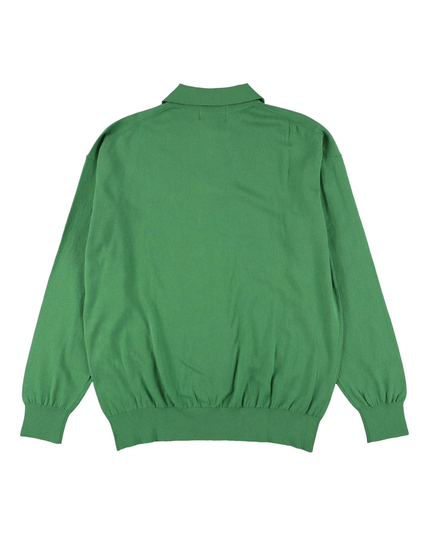 DOUBLE KNIT POLO GREEN