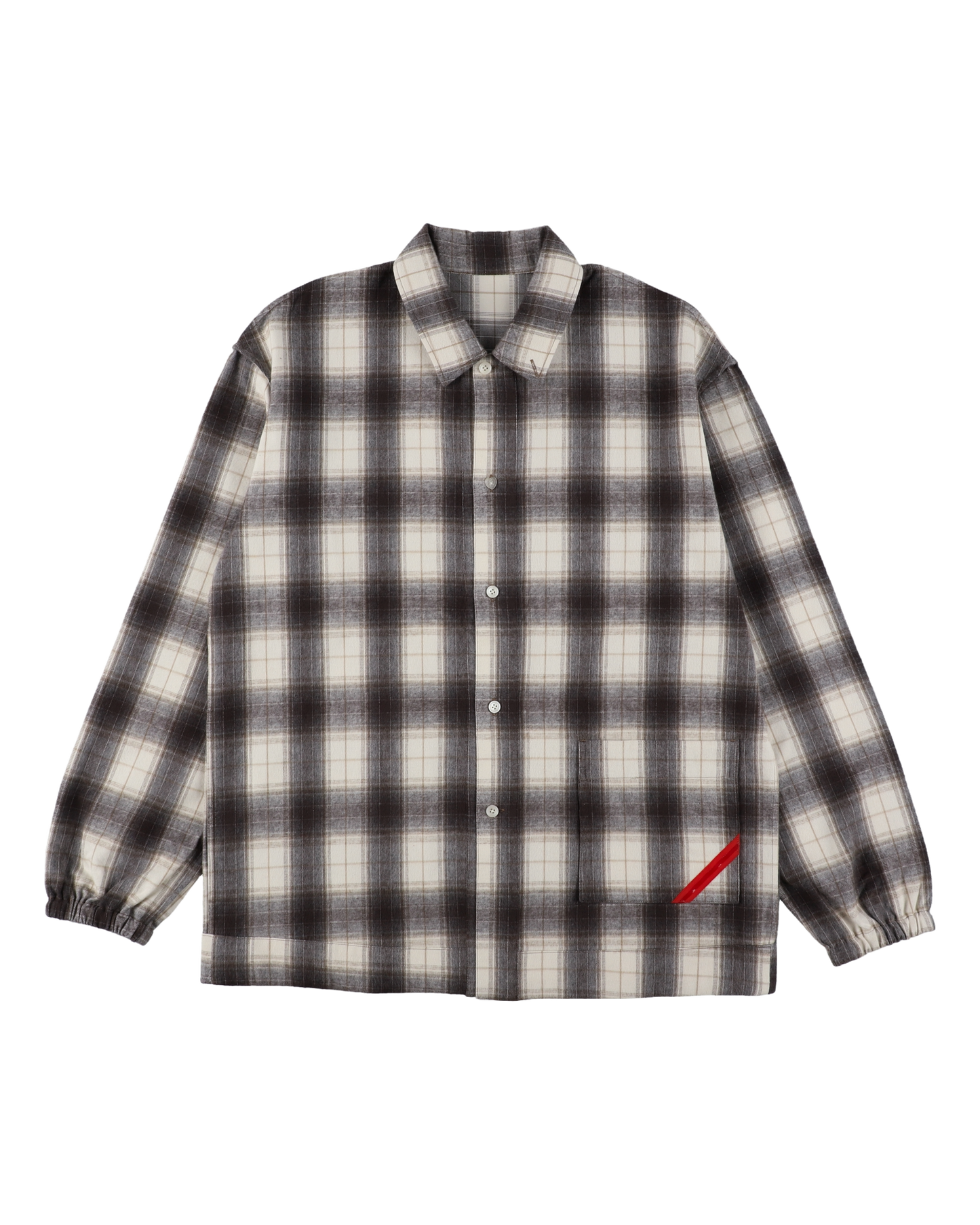 NIGHT SHIRT HOMBRE PLAID BEIGE